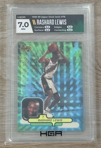 Rashard Lewis 1998-99 Upper Deck Ionix RC HGA 7 - Bild 1 von 1