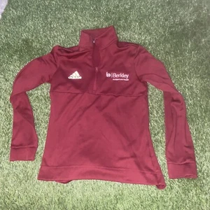 Berkley College Accident & Health Adidas Jacke Damen Small Ncaa weinrot - Bild 1 von 8