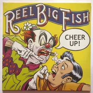 Reel Big Fish Cheer Up Yellow Vinyl Limited to 300 copies 2025 Reissue ETR - Imagen 1 de 7