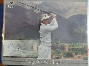 2005 UD SP Authentic Signature Golf Shots 8x10 Carin Koch SH-CK - Picture 1 of 1