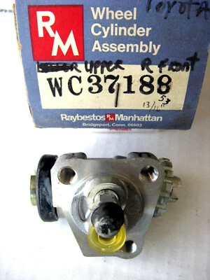 Cilindro de rueda de freno de tambor Raybestos para Toyota Corolla 68-70 delantero derecho superior Foto 1 de 4