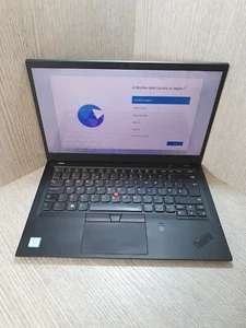 Lenovo ThinkPad X1 Carbon 14" i7-8550U 8GB DDR4 128GB M.2 SSD Grade C EC1006 - Bild 1 von 8