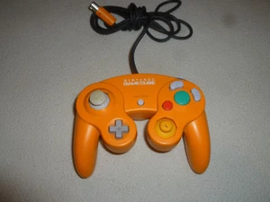 ORANGE SPICE NINTENDO GAMECUBE CONTROLLER DOL-003 Wii CONTROL GAME  - Picture 1 of 2