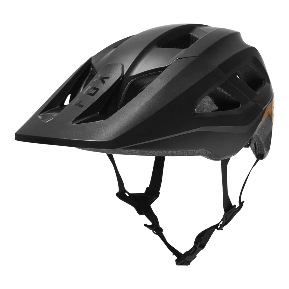 Casco de bicicleta Fox Racing Mainframe MIPS Downhill MTB negro/dorado grande Foto 1 de 4
