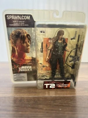 Movie Maniacs Series V T2 Terminator 2 Sarah Connor Figure McFarlane NEW - Image 1 of 2
