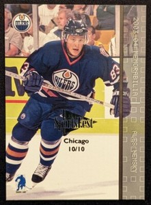 2003-04 BAP Memorabilia #3 Ales Hemsky (# 10/10) Chicago Sportsfest