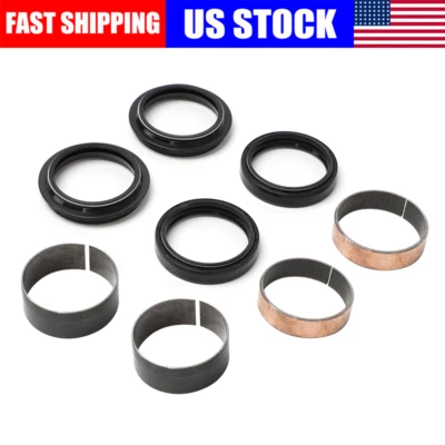 For Yamaha YZ125 YZ450F YZ250 WR250F YZ125 Fork Oil Seal Kit With Dust Seals US - Image 1 of 4