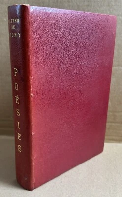 Poésies. Alfred De Vigny. Lithographies Émilien Dufour. Reliure Gérard. Numéroté - Photo 1/4