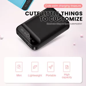 50000mAh Mini Power Bank USB Tragbar Externer Batterie Ladegerät für Handy - Bild 1 von 14