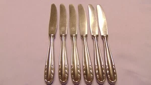 6 W.PFEIFFER e CO. COLTELLI DA TAVOLA IN ACCIAIO INOX SOLINGEN GERMANY "?" MOLTO BELLO! - Foto 1 di 4