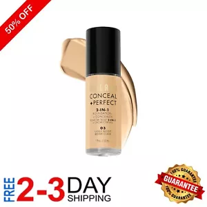 Medium-to-Full Coverage Liquid Foundation in Light Beige - 45 Shades Available - Picture 1 of 10