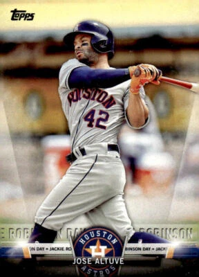 2018 Topps #TS-7 Jose Altuve Topps Salute (Series One) - Image 1 of 2
