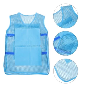 1 Set Cooling Vest Ice Pack Vest Outdoor Ice Pack Vest Male Female Working Vest - Picture 1 of 11