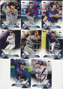 2016 Topps komplettes Tampa Bay Rays Team Set Blake Snell RC Motter Archer Longoria 32 - Bild 1 von 3