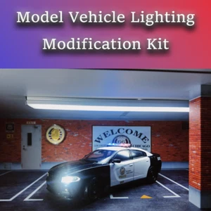 Kits de iluminación de coche modelo policía 1:18/24 módulo electrónico LED control magnético - Imagen 1 de 11