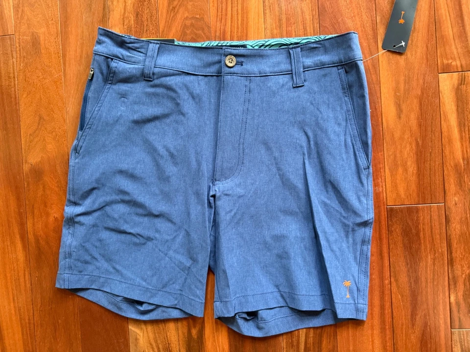 Pantalones cortos para hombre Margaritaville 30 cintura 7" entrepierna azul crepuscular UPF 30, secado rápido... Foto 1 de 4