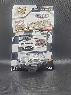 Aric Almirola #10 NASCAR Authentics 2021 All Star Wave 1 Smithfield 1:64 Diecast - Image 1 of 2