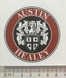 Sticker / Aufkleber, Austin Healey Logo, rund - Bild 1 von 1