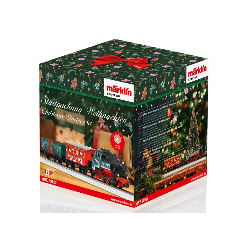 Märklin Start Up H0 29124 Startpackung Dampflok Tenderlok "Weihnachten" Digital