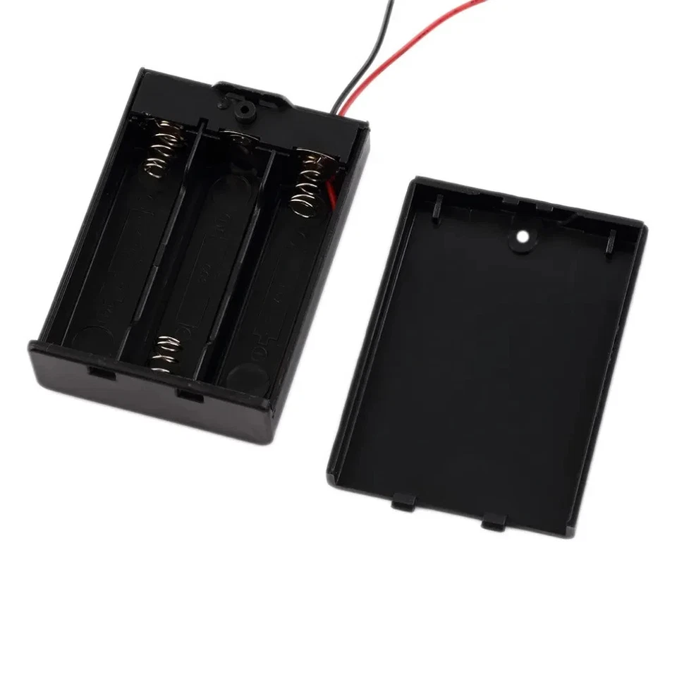 Portapilas 3xAA 4,5v con tapa e interruptor 3x AA Arduino Electronica DIY P332 - Imagen 1 de 1