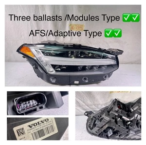 2016-20-21-2022-2023 Volvo XC90 Right RH Adaptive AFS LED OEM Headlight 31446879 - Picture 1 of 24