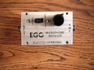 Vintage - Rare 60's ELECTRO-HARMONIX EGO MICROPHONE (or guitar) BOOSTER - Picture 1 of 4