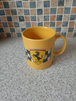 Mug Ferrari Spa Cup Angleterre vintage 1996 sous licence officielle 8 cm DIAM 9 CM DE HAUT - Photo 1/4