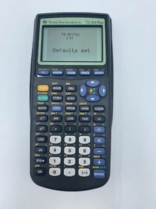 Texas Instruments TI-83 Plus Calcolatrice Grafica - Pulsante Inserisci Non Funzionante - Foto 1 di 7