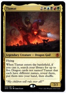 Tiamat -MTG Adventures in the Forgotten Realms #235 - Picture 1 of 2