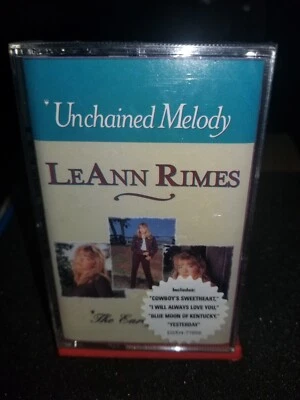 LEANN RIMES UNCHAINED MELODY Cassette Tape 1997 Compilation Country Rare SEALED* - Image 1 of 4