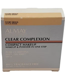 Almay Clear Complexion Compact Makeup - Ivory Beige - Picture 1 of 2