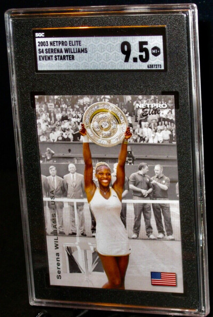 Serena Venus Williams SIGNED Serving From Hip SC 1st Ed PSA/DNA AUTOGRAPHED  NEW 9780618576531