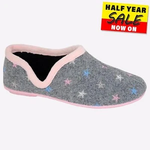 Zapatillas cómodas de punto grises Sleepers Aria para mujer y mujer - Imagen 1 de 2