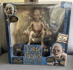 Toy Biz Lord Of Rings Return King - ELECTRONIC TALKING GOLLUM Figure - Picture 1 of 9