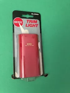 VINTAGE BEREC TRIM LIGHT FLASHLIGHT 80'S ENGLAND NEW - Picture 1 of 3