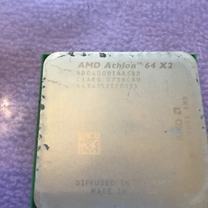Dell AMD Athlon X2 Dual Core Socket 940 AM2 Desktop CPU Processor AD04000IAA5DD - Picture 1 of 2