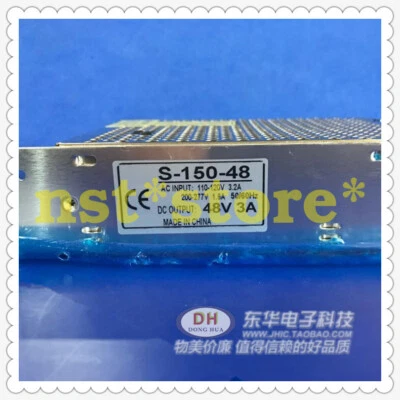 Schaltnetzteil S-150-48 Input 110-120V3,2A 200-277V1,6A Output 48V3A - Bild 1 von 4