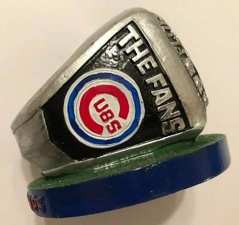 DAYTONA TORTGAS 2013 Florida State League Champions Ring Paperweight Cubs Cover