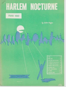 Earle Hagen HARLEM NOCTURNE Piano Solo Sheet Music 1946 - Picture 1 of 6