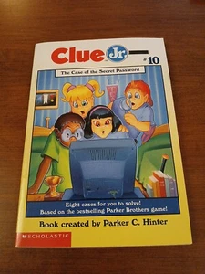 The Case of the Secret Password (Clue Jr. #10) By Parker C. Hinter PB - Picture 1 of 14