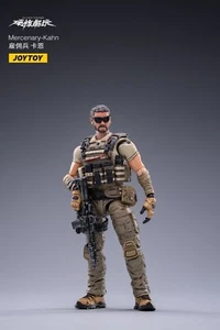 Joytoy 1/18 Mercenary-Kahn Special Forces Male Soldiers Action Figures Model New - Picture 1 of 3