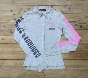 Camisa Dsquared 2 Talla S Mujer Top Hecha en Italia - Imagen 1 de 8