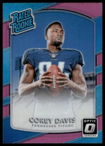 2017 Donruss Optic #166 Corey Davis Pink Tennessee Titans - Picture 1 of 2