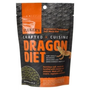 Flukers Crafted Cuisine Adult Dragon Diet Or Omnivourous Reptiles 6.75 OZ - Picture 1 of 1