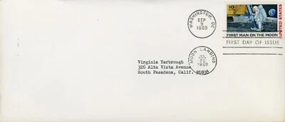 US C76 FDC Moon Landing - Image 1 of 2