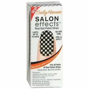 Sealed, Sally Hansen Salon Effects, Real Nail Polish Strips # 235, Check Please! - Picture 1 of 1