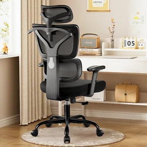 Office Chair Ergonomic Desk Chair, High Back Gaming Chair, Comfy Lumbar Support - Picture 1 of 21