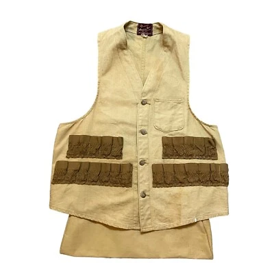 American Fields Vintage Hunting Fishing Shooting Khaki Vest Rapid Reload Vest - Image 1 of 4