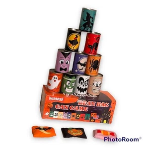 Halloween Karneval Dose Sitzsack Wurfspiele für Kinder & Erwachsene Trick or Treat Deko - Bild 1 von 2