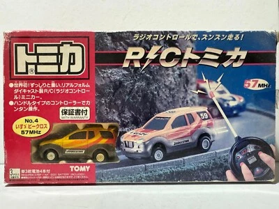 Tomica R/C Isuzu Vehicross Nuevo Raro Caja Completa Manual Folleto Adhesivo Foto 1 de 4